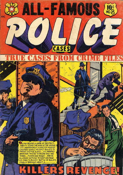 All-Famous Police Cases (Star Publications, 1952? series) #8 (December 1952)