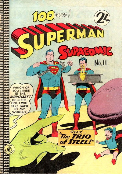 Superman Supacomic (Colour Comics, 1959 series) #11 [June 1960]