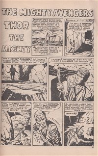Origins of Great Marvel Comics Heroes (Newton, 1975?)  — Thor the Mighty (page 1)