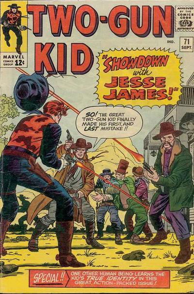 Two Gun Kid (Marvel, 1953 series) #71 September 1964