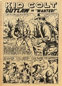 Kid Colt Outlaw (Horwitz, 1955 series) #67 — Wanted! (page 1)