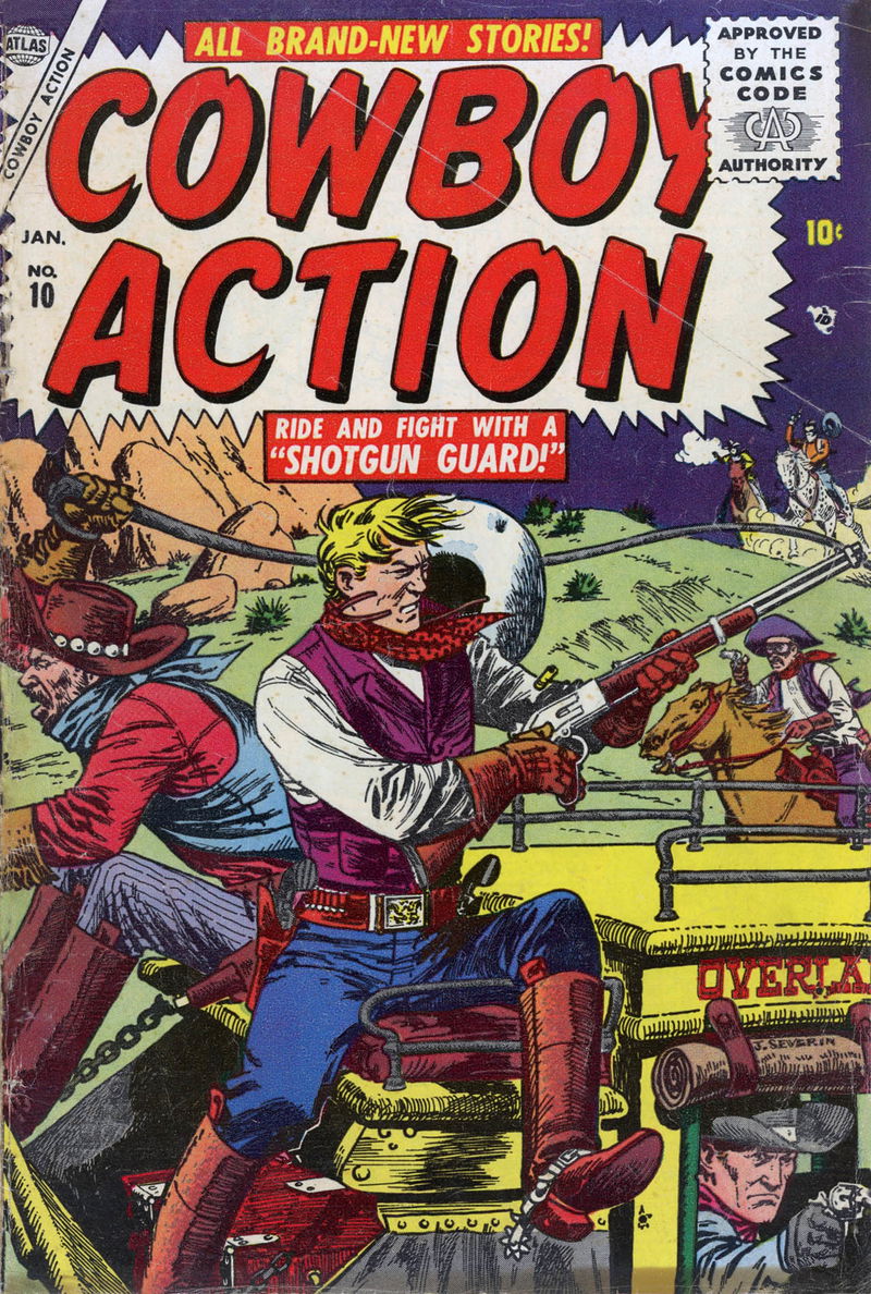Cowboy Action (Marvel, 1955 series) #10 (January 1956)