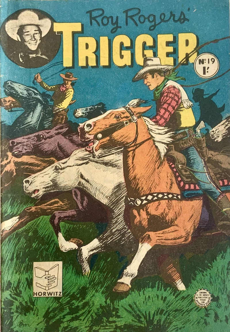 Roy Rogers' Trigger (Horwitz, 1955 series) #19 ([May 1956?])