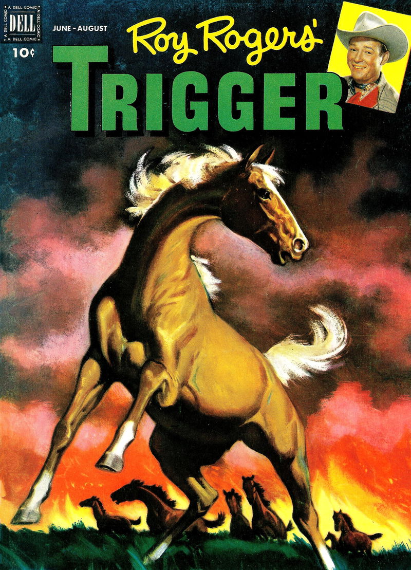 Roy Rogers' Trigger (Dell, 1951 series) #5 (June-August 1952)