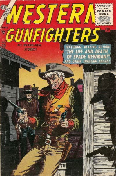 Western Gunfighters (Atlas [Marvel], 1956 series) #20 June 1956