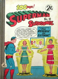 Superman Supacomic (Colour Comics, 1959 series) #12 [July 1960]