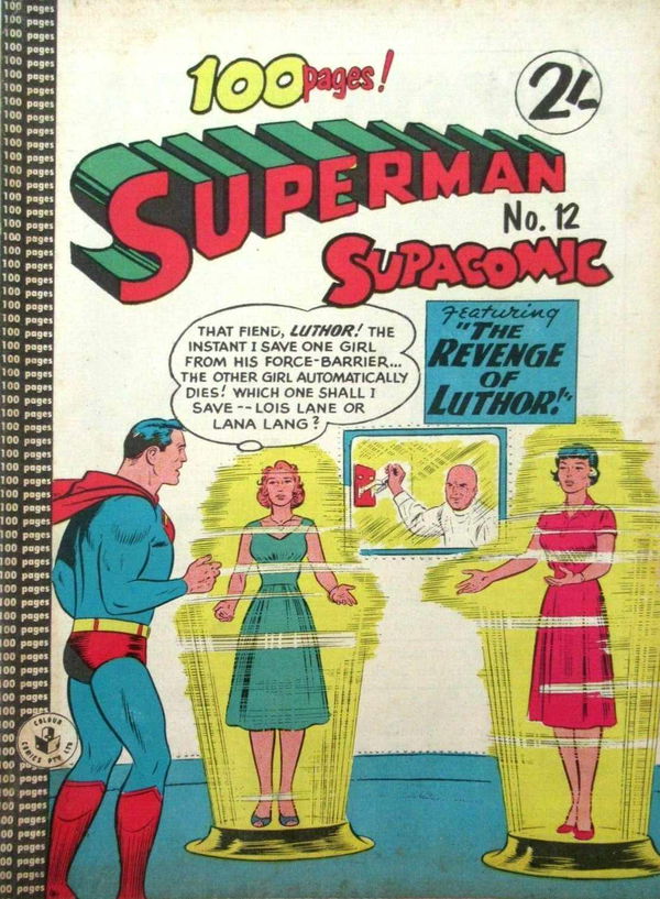 Superman Supacomic (Colour Comics, 1959 series) #12