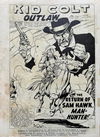 Kid Colt Outlaw (Horwitz, 1955 series) #85 — The Return of Sam Hawk, Man-Hunter! (page 1)