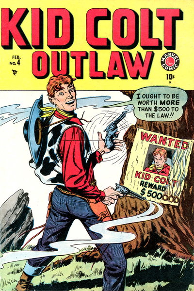 Kid Colt Outlaw  #4 (February 1949)