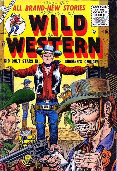 Wild Western (Atlas [Marvel], 1948 series) #49 (May 1956)