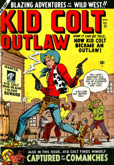Kid Colt Outlaw  #11 (October 1950)