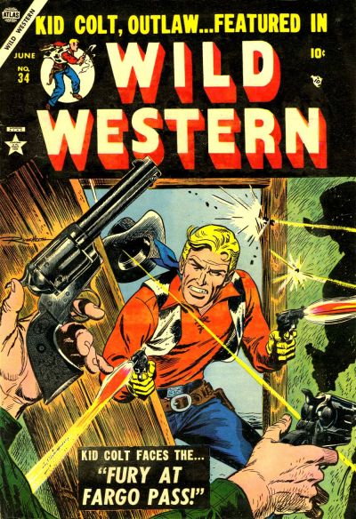 Wild Western (Atlas [Marvel], 1948 series) #34 (June 1954)