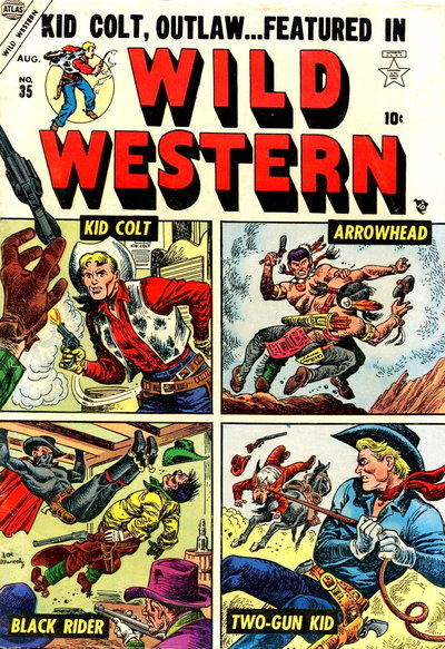Wild Western  #35 (August 1954)