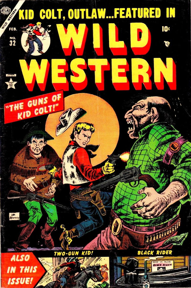 Wild Western (Atlas [Marvel], 1948 series) #32 (February 1954)