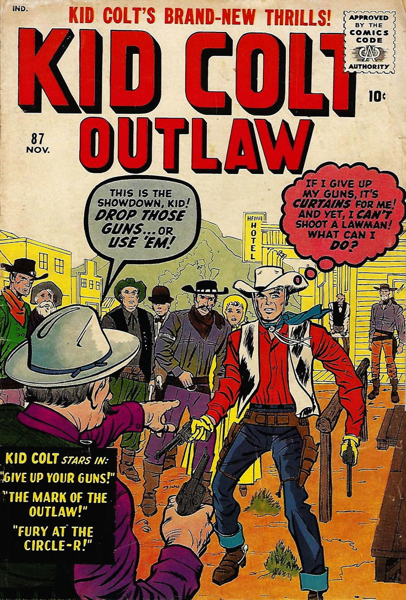Kid Colt Outlaw (Marvel, 1949 series) #87 (November 1959)
