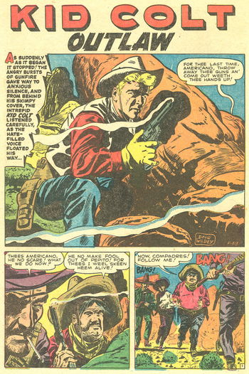 Two Gun Kid (Marvel, 1953 series) #21 — Untitled [The Bandits] (page 1)