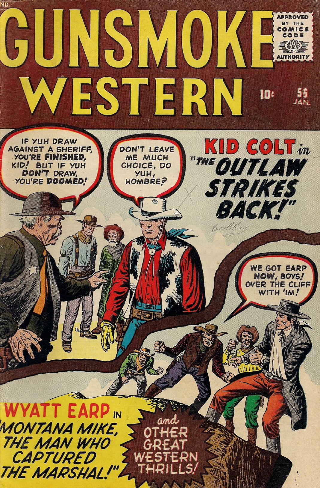Gunsmoke Western (Marvel, 1955 series) #56 (January 1960)