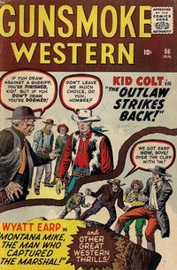 Gunsmoke Western (Marvel, 1955 series)  #56 (January 1960)