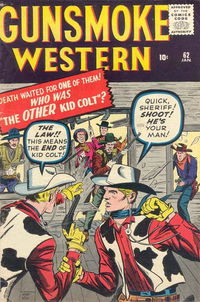 Gunsmoke Western (Marvel, 1955 series) #62 January 1961