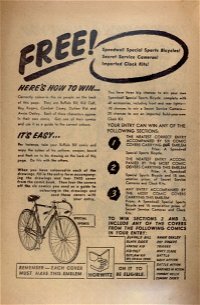 Navy Action (Horwitz, 1954 series) #15 — Free! Speedwell Special Sports Bicycles! (page 1)
