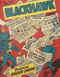 Blackhawk Comic (Times, 1949? series) #51 ([August 1953?])