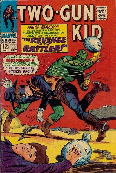 Two Gun Kid (Marvel, 1953 series) #88 (July 1967)