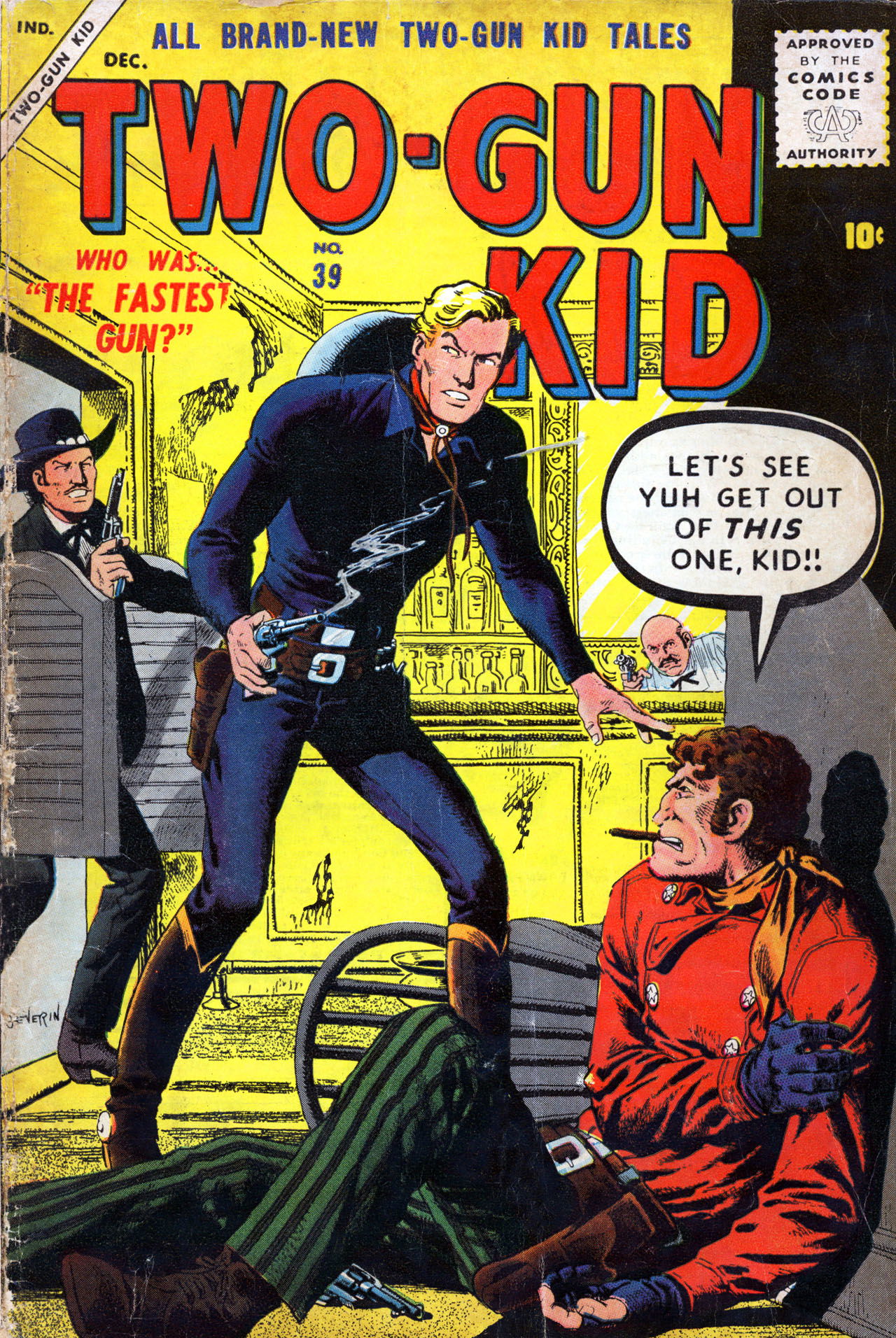 Two Gun Kid (Marvel, 1953 series) #39 (December 1957)