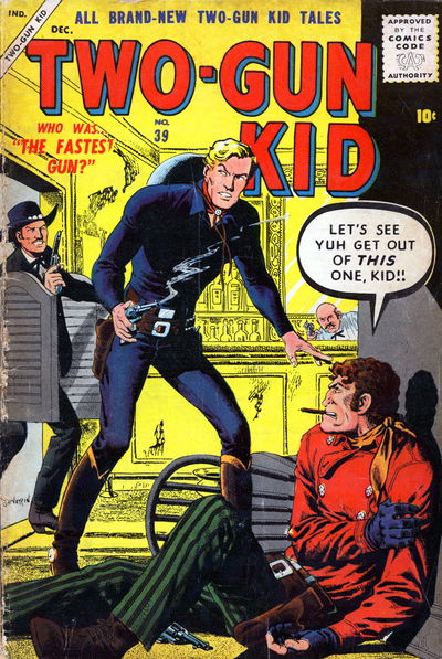 Two Gun Kid (Marvel, 1953 series) #39 December 1957