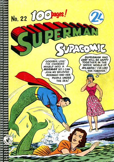 Superman Supacomic (Colour Comics, 1959 series) #22 [May 1961?]