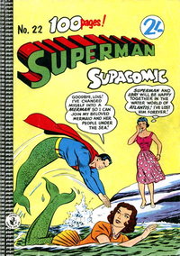Superman Supacomic (Colour Comics, 1959 series)  #22 ([May 1961?])