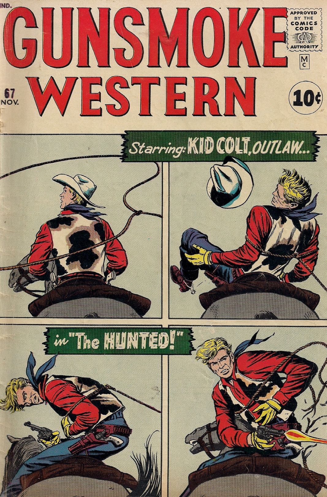 Gunsmoke Western (Marvel, 1955 series) #67 (November 1961)