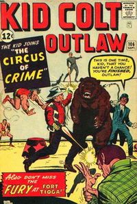 Kid Colt Outlaw (Marvel, 1949 series) #106 (September 1962)