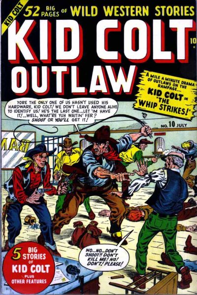 Kid Colt Outlaw  #10 (July 1950)