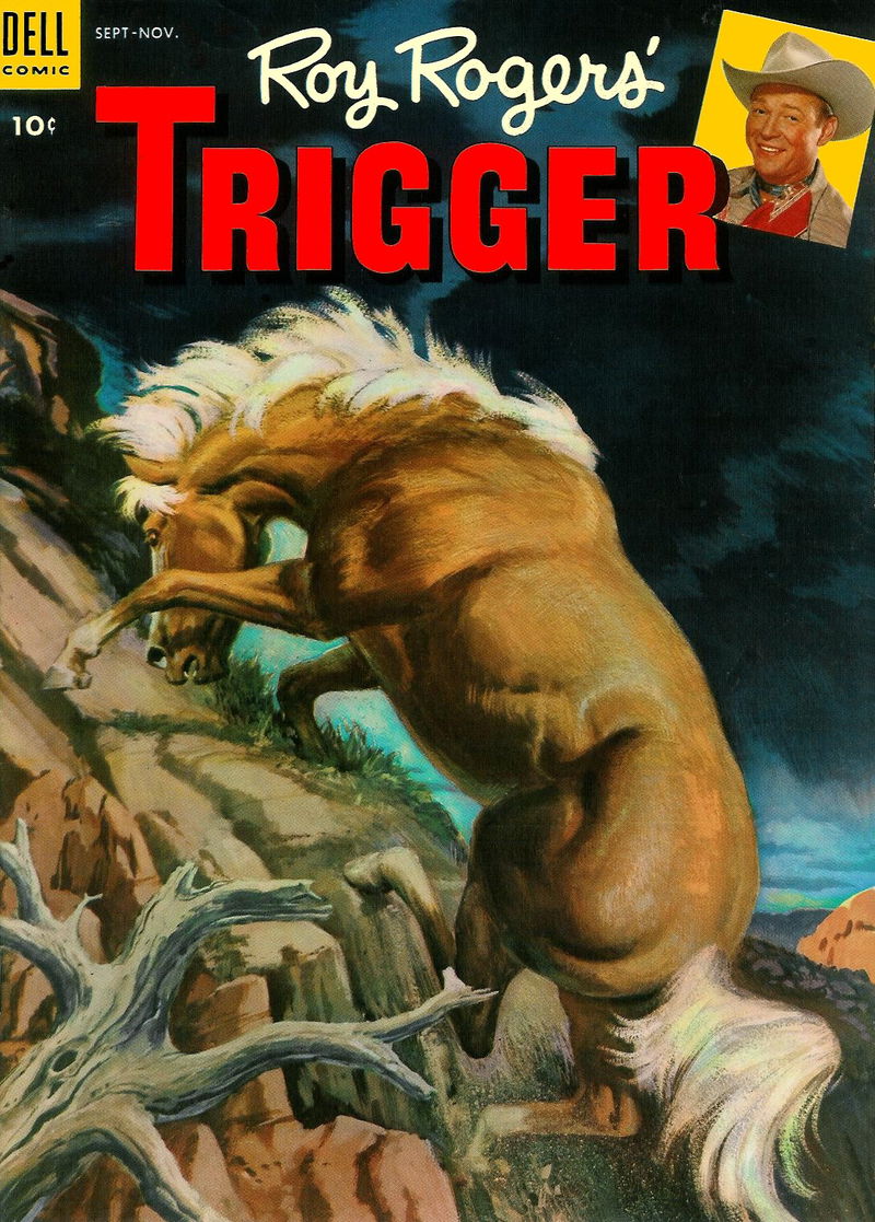 Roy Rogers' Trigger (Dell, 1951 series) #10 (September-November 1953)