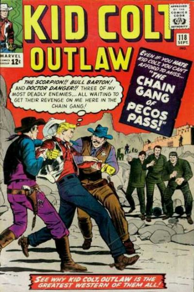 Kid Colt Outlaw (Marvel, 1949 series) #118 (September 1964)