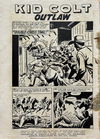 Kid Colt Outlaw: a Giant Western (Horwitz, 1958 series) #13 — Double-Cross Trail! (page 1)