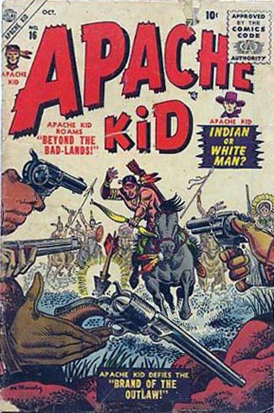 Apache Kid  #16 (October 1955)