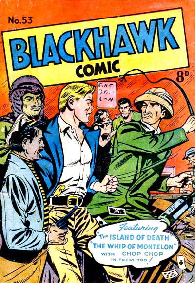 Blackhawk Comic (Youngs, 1949 series) #53 ([June 1953?])