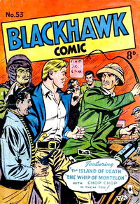 Blackhawk Comic (Youngs, 1949 series)  #53 ([June 1953?])