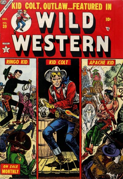 Wild Western (Atlas [Marvel], 1948 series) #39 (December 1954)