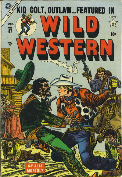 Wild Western (Atlas [Marvel], 1948 series) #37 (October 1954)