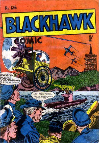 Blackhawk Comic (Youngs, 1949 series) #126 ([September 1959?])