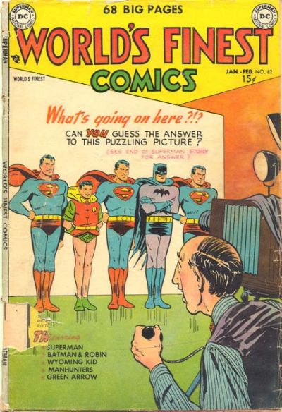 World's Finest Comics (DC, 1941 series) #62 (January-February 1953)