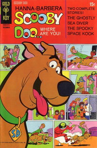 Hanna-Barbera Scooby Doo... Where Are You! (Western, 1970 series)  #4 (December 1970) — The Spooky Space Kook