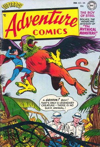 Adventure Comics (DC, 1938 series)  #185 (February 1953) — The Mythical Monsters!