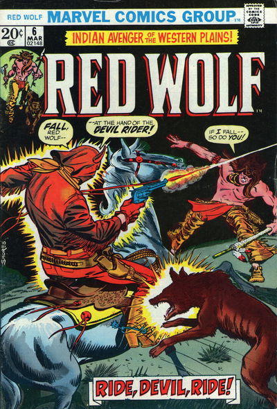 Red Wolf (Marvel, 1972 series) #6 (March 1973)