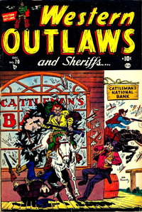 Western Outlaws and Sheriffs (Marvel (Interstate), 1949 series)  #70 (December 1951)