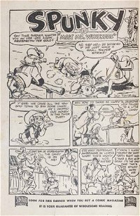Spunky Junior Cowboy (HJ Edwards, 1954? series) #1 — Meet Mr. Whiskers (page 1)