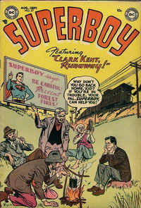 Superboy (DC, 1949 series) #27 August-September 1953