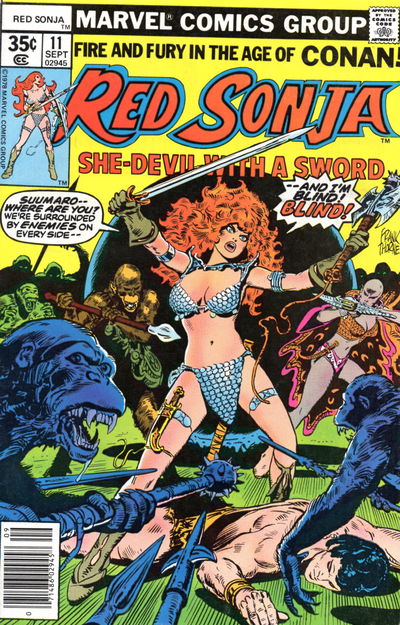 Red Sonja (Marvel, 1977 series) #11 (September 1978)
